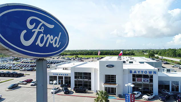 Baytown Ford Arial View